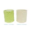Nuevos Maceteros de Cerámica con Relieve Estilo Europeo de Jingdezhen, Maceteros Verdes para Plantas y Suculentas Estilo Nórdico, Decoración de Balcón, Maceteros de Escritorio