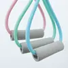 Cuerda de Tensión para Fitness Tensor de 8 Caracteres Expansor de Pecho para el Hogar Tensor de Ocho Caracteres para Yoga Cinturón de Estiramiento para Hombros Abiertos Espalda Bonita