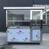 Caseta de Seguridad de Acero Inoxidable Resistente a la Corrosión y al Óxido Fácil de Limpiar Portero de Comunidad Taquilla de Parque Caseta de Peaje de Mercado Seguridad