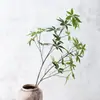 Folha Única Artificial Versátil de Dinheiro Que Não Desbota, Folhagem para Arranjo Floral para Decoração de Cena de Pousada