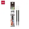 Recarga para Bolígrafo Retráctil Deli V88 Negro, Recarga para Bolígrafo Retráctil de Secado Rápido, Punta de Bolígrafo Retráctil de Doble Bola 0.5mm