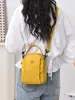 2026 Bolso Cruzado Pequeño Ligero de Moda Bolso de Hombro para Teléfono de Tela de Nylon Multicapa Casual Elegante Bolso de Hombro para Mujer de Moda