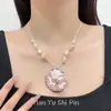 Collar de Estrella de Mar y Concha Estilo Vacacional para Mujer Accesorios para Fotos Ropa de Playa Cadena para Clavícula Diseño de Nicho Accesorios de Moda Personalizados
