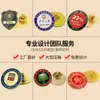 Insignia de Metal Personalización Escuela Aniversario de Empresa Medalla Insignia de Aleación de Zinc Pintada Insignia de Clase Insignia Escolar Personalización