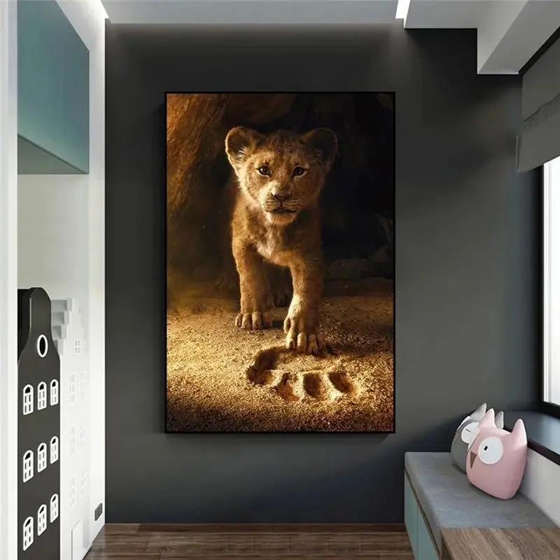 Cute-Animal-Canvas-Painting-Po
