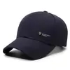 Gorra de algodón para otoño e invierno para hombres de mediana edad y mayores, forrada de polar, cálida, gorra de pico de pato, a prueba de frío para exteriores, gorra de béisbol engrosada para papás y abuelos