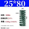 Módulo de Mola de Compressão Mola de Compressão Módulo Doméstico 65Mn Mola Tf Fio Plano de Alta Resistência Compressão Padrão Japonês Mola Retangular