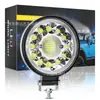 Luz de Trabalho LED Redonda para Carro de 4 Polegadas 33 LEDs Luz Mista Farol de Caminhão Modificado Holofote