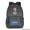 Directo de fábrica Mochila estampada de Frozen mochila de animación para escuela primaria bolsa de dibujos animados con estampado en caliente gran capacidad