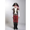 Disfraz Cosplay de Halloween para Niños, Disfraz de Capitán Pirata Jack, Traje de Pirata Gabile