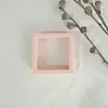 Nuevo estilo de planta estilo francés joyería artística para llevar en las uñas caja de embalaje para anillos pendientes de botón pendientes collar pulsera