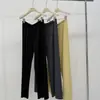 Pantalones Casuales de Hielo para Mujer, Sensación Fresca, Para el Uso Diario, Cintura Ajustada, Cordón Elástico, Caída Suelta, Adelgazantes, Pantalones de Pierna Recta Ancha