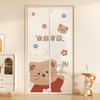 Cortina de Porta Anti-mosquito de Desenho Animado para Casa Porta de Tela Magnética Quarto Cortina Divisória de Velcro Faixa Magnética Adesiva 2025 Novo Estilo Tela Janela Porta