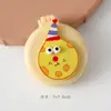 Peine Plegable de Bolsa de Aire de Dibujos Animados Peine de Masaje Lindo Peine con Espejo Integrado Peine Portátil Mini con Cojín de Aire Peine de Peluquería Venta al por Mayor
