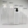 800ml 700ml 300ml 200ml 150ml garrafa plástica garrafa de shampoo para animais de estimação garrafa spray para desinfetante para as mãos