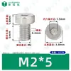 Tornillos Hexagonales Cabeza de Copa Gb7984 Acero Inoxidable 304 Cilíndricos Cabeza Delgada Hexagonales Máquina Tornillos Pernos M2-M12