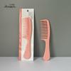 Peine Yipin de Dientes Gruesos para el Cuidado del Cabello Peine Moldeador Peine de Dientes Anchos Peine para el Cuidado del Cabello Plástico para el Hogar al por Mayor para Estudiantes