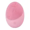 Limpador facial elétrico de silicone transfronteiriço para limpar cravos, beleza, multifuncional, massageador, lavagem de rosto, instrumento de lavagem facial de poros ultrassônico