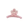 Grampos de Cabelo Coloridos Transfronteiriços, High-End, Doces, Em Forma de Coração, Presilhas Flor de Ovo, Presilhas de Tubarão para a Parte de Trás da Cabeça, Acessórios de Cabelo para Mulheres