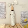 Paraguas Plegable Retro Francés Doble Propósito Soleado y Lluvioso Paraguas de Sol Protección Solar Protección UV Estilo Minimalista de Abstinencia para Mujer Estilo ins