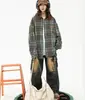 Camisa Casual Versátil Estilo Japonês para Mulheres, Jaqueta Camisa Versátil Moda Primavera e Outono Solta, Camisa de Casal Estilo Coreano