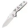 Cuchillo plegable multifuncional portátil al por mayor de fábrica, mini cuchillo plegable de acero inoxidable para supervivencia al aire libre, cuchillo de autodefensa