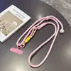 Funda de Teléfono de Moda con Correa Larga Cruzada Se Puede Usar Multifuncional Colgante de Cuello para Mujer Correa con Anillo para Dedos Cadena para Cámara Exterior Fácil de Usar