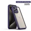 NOVO NOVO Cor Vibrante TPU A2 11PR 12proMAX 13MINI,14PRo IP15 Capa Protetora