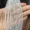 Comercio exterior 3mm línea negra turquesa natural cuentas sueltas ágata negra cuentas redondas accesorios de joyería DIY semiacabados al contado