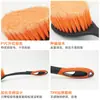 Cepillo de Limpieza para Lavado de Autos, Cepillo para Rin de Rueda, Antideslizante, Anticongelante, Mango Largo Recubierto de Goma Suave, Fabricante de Cepillo de Limpieza para Llantas de Lavado de Autos