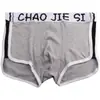 Ropa interior masculina directa de fábrica, bóxer de algodón para jóvenes, bóxer coreano de moda, pantalones cortos deportivos sexis para niños, cabeza