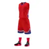 Traje de baloncesto americano en stock impresión más número adulto niños secado rápido transpirable traje de entrenamiento a mapa traje de baloncesto personalizado