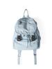 Mochila de Viagem Estilo Coreano 2024 Nova Chegada Feminina Artística Retrô Tecido de Nylon Fivela Encolhimento Mochila Casual