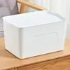 Caja de Almacenamiento Engrosada Cajón Grande Caja Organizadora Caja de Almacenamiento de Plástico a Prueba de Polvo con Tapa para Ropa Armario Caja de Almacenamiento para Artículos Varios