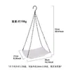 Comedero para pájaros para balcones exteriores, patio exterior colgante, comedero impermeable, comedero de polipropileno para gorriones salvajes