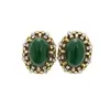 Pendientes de Lujo Estilo Palacio de Piedra Natural 2026 Nuevos Accesorios Pendientes Nobles Regalo de Cumpleaños para Chica Día de San Valentín Chino