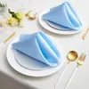 Amazon Transfronterizo se Especializa en Tela de Satén para Hoteles de Lujo, Paño para Limpiar Tazas de Bares y Restaurantes, Servilleta de Tela de Color Puro