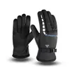 Luvas de Inverno Quentes para Homens e Mulheres Espessadas com Forro de Fleece à Prova de Frio para Motocicleta Veículo Elétrico Luvas de Algodão Luvas de Esqui à Prova de Vento para Exterior