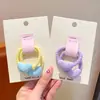 Elástico de Cabelo Infantil de Bolinhas e Coração, Corda de Cabelo de Alta Elasticidade para Meninas, Acessório de Cabelo para Bebê, Elástico de Cabelo para Menininha para Trançar