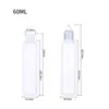Frasco tipo caneta com ponta de agulha 5 10 20ml Tampa de Cristal Frasco Recarregável Maquiagem Líquida Pigmentada Frasco de Plástico Frasco Dosador de Óleo Essencial