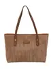 Bolsa de Ombro Tote de Veludo Grande Capacidade Versátil Inverno 2025 Nova Nicho Simples para Trabalho e Comutação