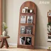 Estantería Usada de Pie Estante de Exhibición de Piso Estante de Pared para Libros y Periódicos Estante de Almacenamiento de Múltiples Niveles