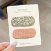 Pinza para el Cabello con Estampado de Leopardo Dulce y Fresca Estilo Coreano Pinza para Flequillo Lateral Pinza para el Cabello Exquisita de Gama Alta Venta al por Mayor