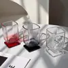 Taça de Pé Preto Estilo Ins Copo de Vidro de Alta Qualidade Taça de Vinho Medieval Copo de Água Copo de Suco Copo de Café Copo de Bebida