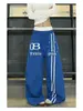 Pantalones Cargo Paracaídas de Doble Cintura Estilo Americano para Mujer, Pantalones Deportivos de Secado Rápido para Verano con un Diseño Elegante, Pantalones Largos para Pista de Baile Jazz