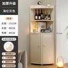 Armário de Canto Italiano S & W Armário de Canto de Parede Sala de Estar Quarto Rack de Armazenamento Triângulo de Parede Restaurante Canto Lado de Armazenamento