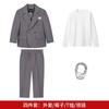 Traje casual para niños, traje de primavera y otoño, estilo coreano, traje pequeño para niño guapo, traje de calle frito para desfile de escenario para niños de moda