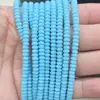 Al por mayor 4*2mm con cuentas hechas a mano sueltas para DIY accesorios para pulseras de mano cuentas esmaltadas color no horneado espaciador jade porcelana