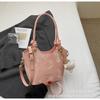 Bolsas Femininas da Moda Deste Ano 2026 Outono e Inverno Nova Moda Bolsa de Ombro Transversal Bolsa de Mão Casual Estilo Coreano Bolsa Saco