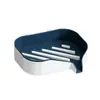 Caja de jabón sin perforaciones Montada en la pared Hogar Baño de alta gama Escurridor Estante de almacenamiento de jabón en la pared Caja de jabón de doble capa